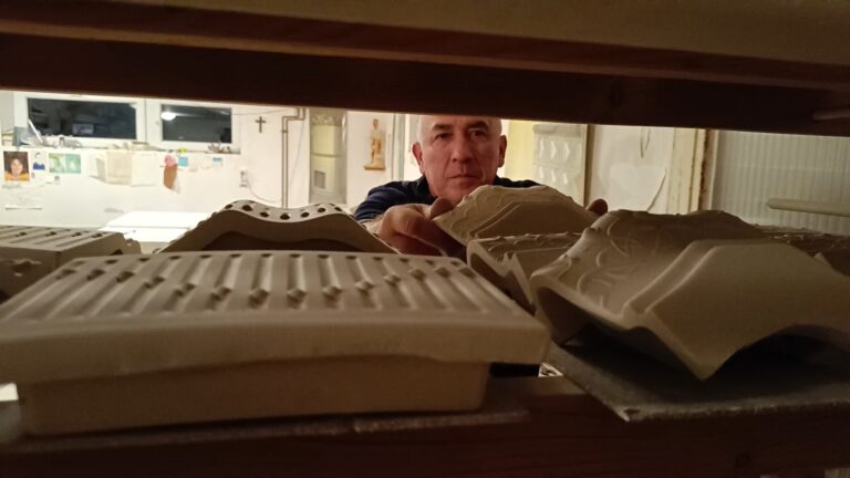 Kályhacsempe készítése alapok – Öntőforma, mesterdarab